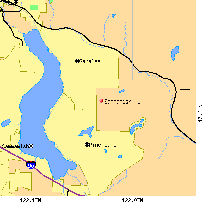 Sammamish map