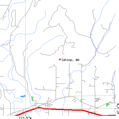 Satsop map
