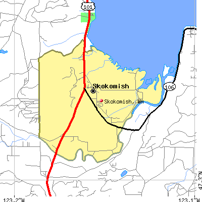 Skokomish map