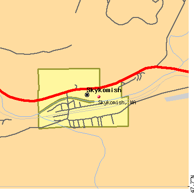 Skykomish map