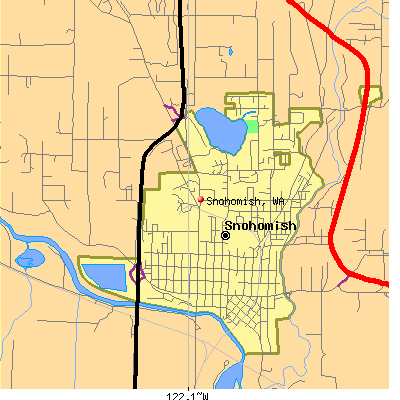 Snohomish map