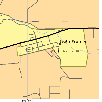 South Prairie map