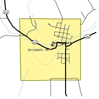 Springdale map