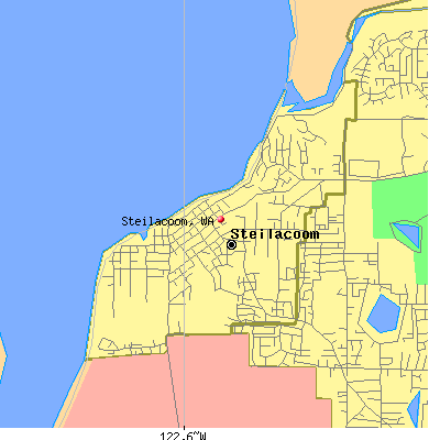 Steilacoom map