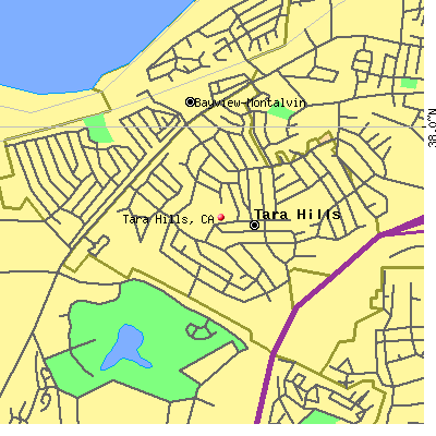 Tara Hills map