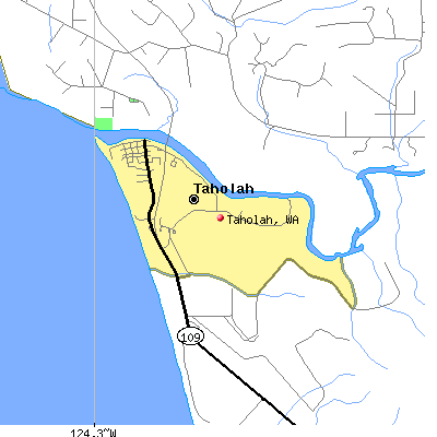 Taholah map
