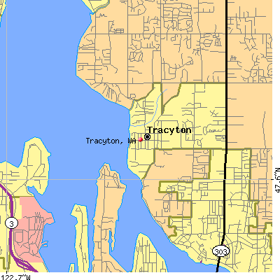 Tracyton map