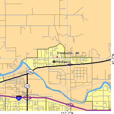 Trentwood map