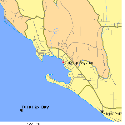 Tulalip Bay map