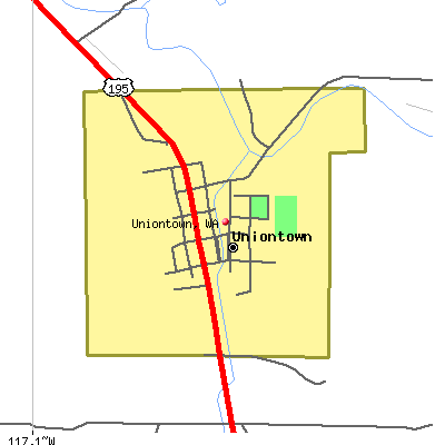 Uniontown map