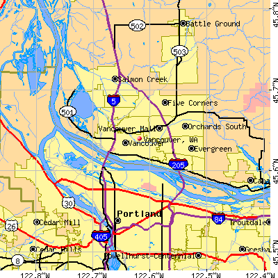 Vancouver map