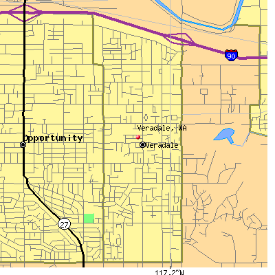 Veradale map