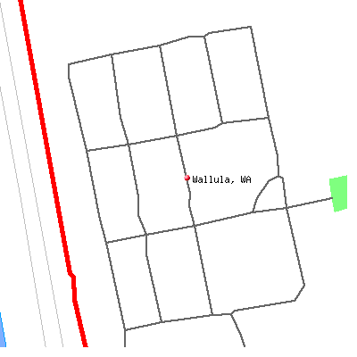 Wallula map