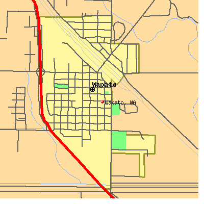 Wapato map