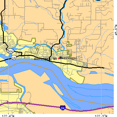 Washougal map