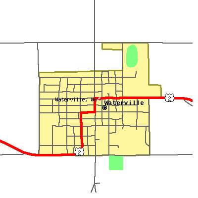 Waterville map