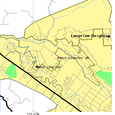 West Longview map