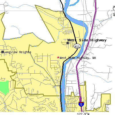 West Side Highway map