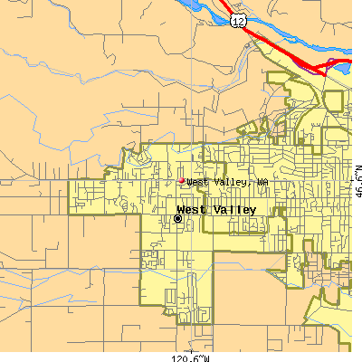 West Valley map