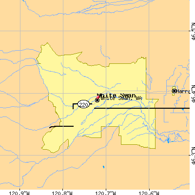White Swan map