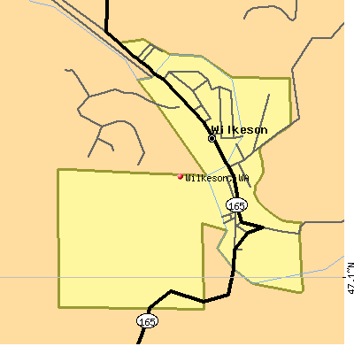 Wilkeson map
