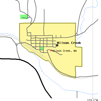 Wilson Creek map