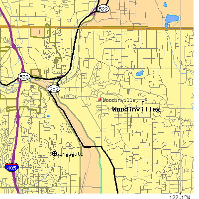Woodinville map