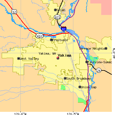 Yakima map