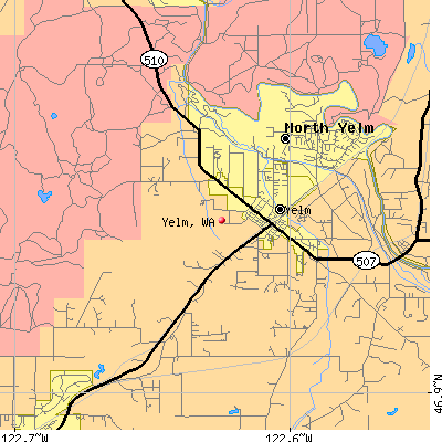 Yelm map