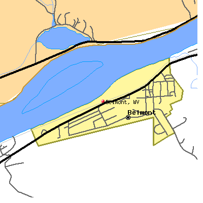 Belmont map