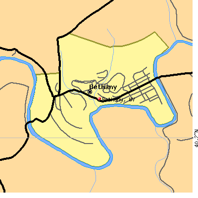 Bethany map