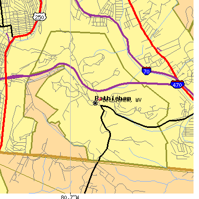 Bethlehem map