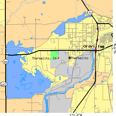 Thermalito map
