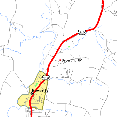 Beverly map