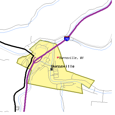 Burnsville map