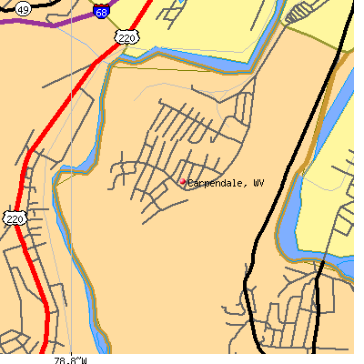 Carpendale map