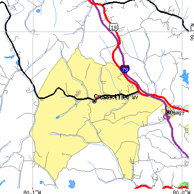 Cassville map