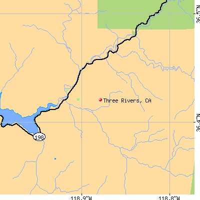 Three Rivers map