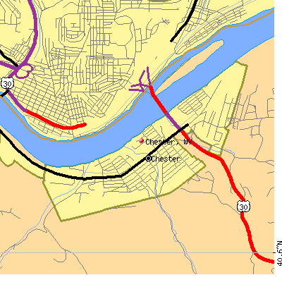 Chester map