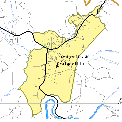 Craigsville map