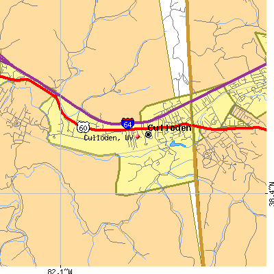 Culloden map