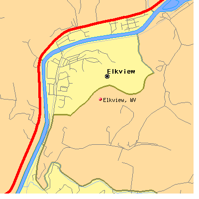 Elkview map