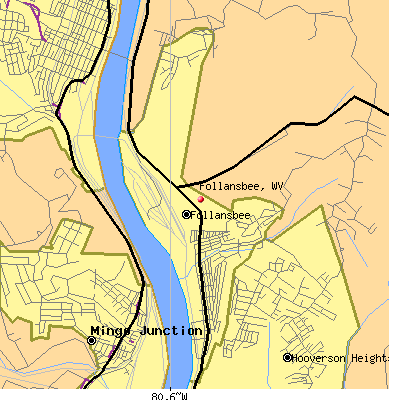 Follansbee map
