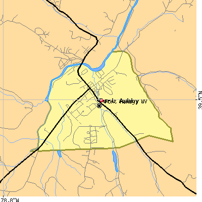Fort Ashby map