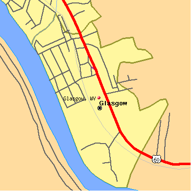 Glasgow map