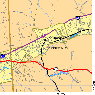 Hurricane map