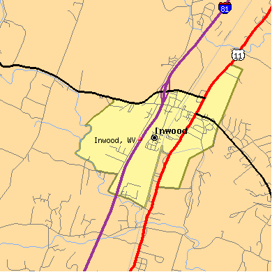 Inwood map