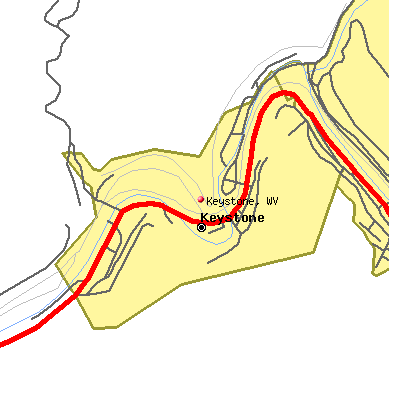 Keystone map