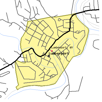 Lumberport map