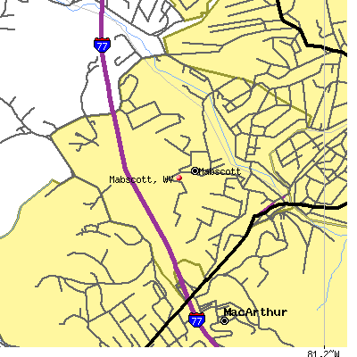Mabscott map